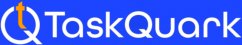 taskquark-logo-white-on-blue